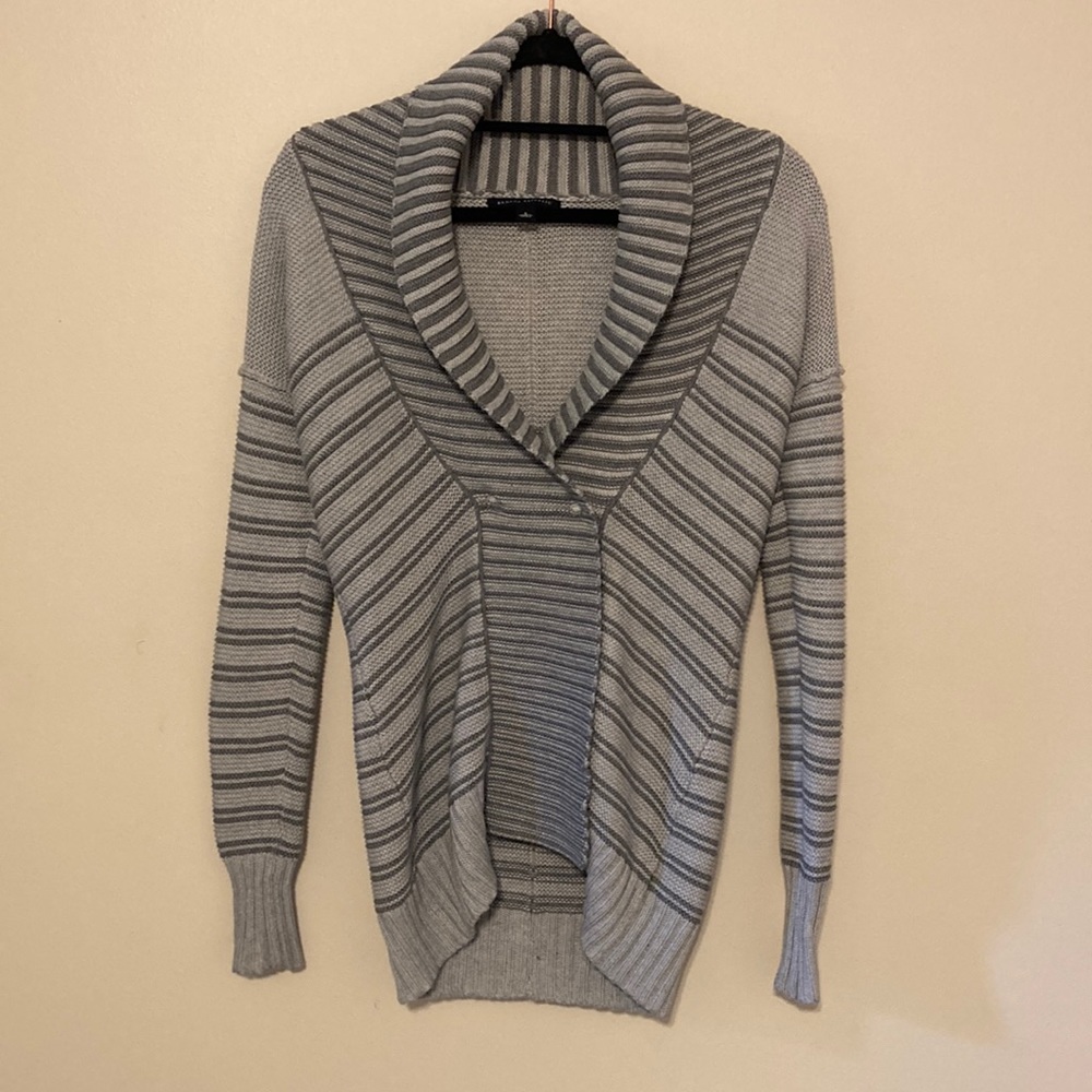 Banana Republic Gray Sweater Cardigan Size Small